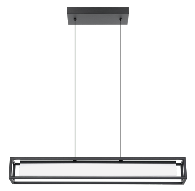 Luminaria colgante lineal 31.3W, 3000K, 2882lm. Dimeable