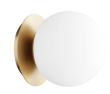 Luminaria decorativa tipo aplique 6" para una lampara base E27