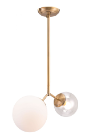 Luminaria decorativa colgante, para lámpara base E12. 120V, hasta 40W. Dry Location