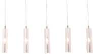 Luminaria decorativa colgante, para lámpara base G4. 120V, hasta 20W. Dry Location