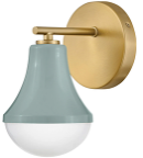 Luminaria tipo aplique de interior para lampara base A19, base E26. 120V, hasta 10W. Damp Location