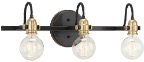 Luminaria tipo aplique de interior para lámpara base E26. 120 V, hasta 60 W. Damp Location