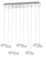 Luminaria decorativa colgante de LED integrado 42 W, 4000 K, 4800 lm. Dimeable. Dry Location