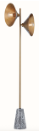 Luminaria decorativa de pie para lampara base E26. 120V, hasta 15W. Dry Location