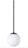 Luminaria decorativa colgante 8" para lámpara base A19, base E26. 120V, hasta 60W. Dry Location