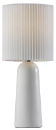 Luminaria decorativa de mesa para lampara base E26. 120V, hasta 100W. Dimeable. Dry Location