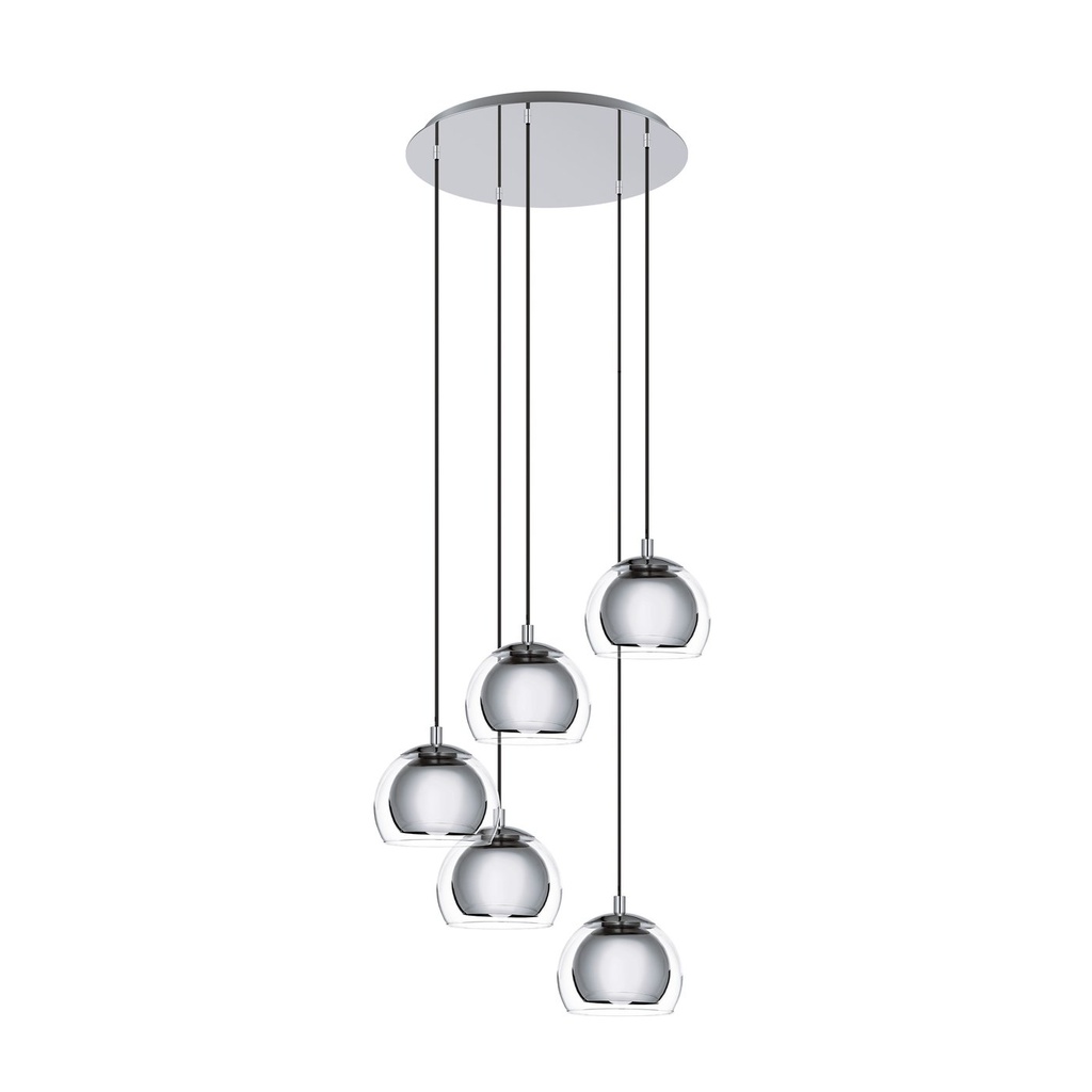 Luminaria decorativa colgante para base E27. 220‑240 V, hasta 60 W. Dry Location
