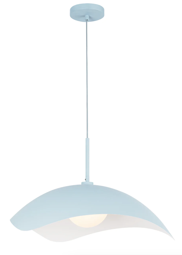 Luminaria decorativa colgante 22" para una lampara base E26