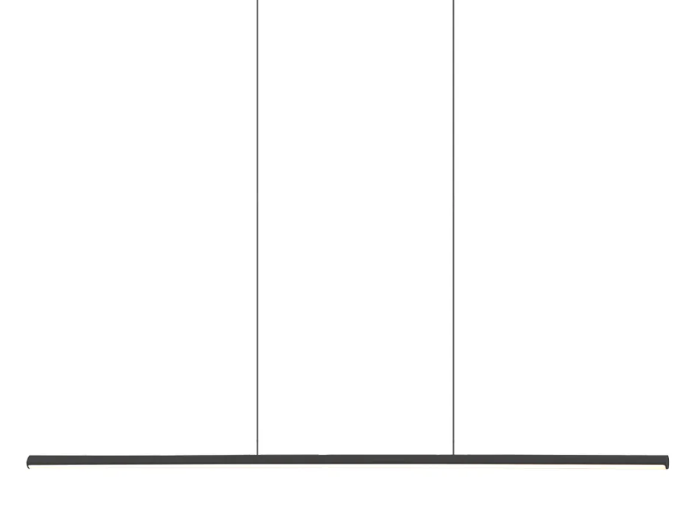 Luminaria decorativa Colgante 35" de LED integrado 21W, CCT 3000K, 1355lm. Dimeable TRIAC/ELV