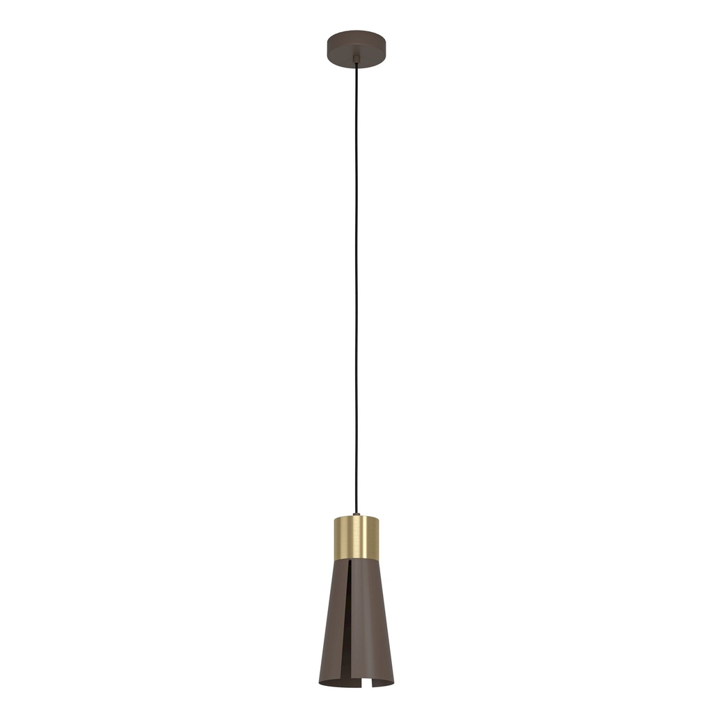 Luminaria decorativa colgante para una lampara base GU10