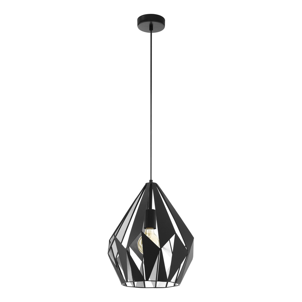 Luminaria decorativa colgante para una lampara base E27