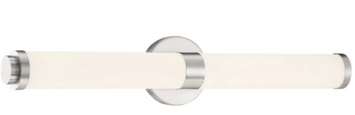 Luminaria decorativa tipo aplique 25" de LED integrado de 24W, 3000K, 1920Lm. Dimeable