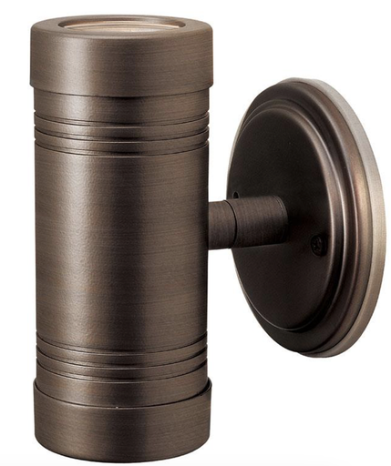 [23026MG-BRZ/CLR] Luminaria tipo aplique de pared para 2 lamparas base GU10