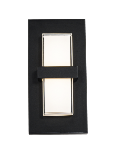 [WS-W21116-30-BK] Luminaria tipo aplique para exterior de 16", de LED integrado de 20W 1200lm 3000K, Dimeable.