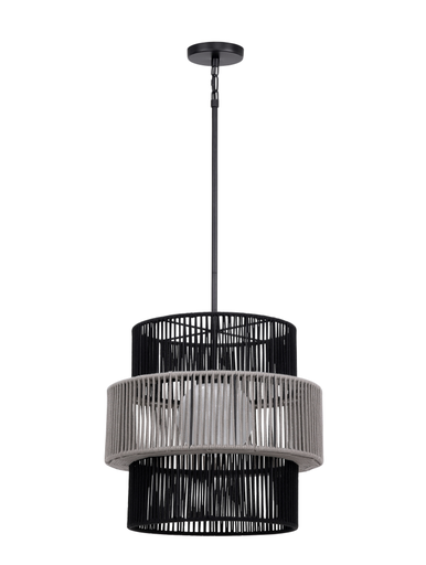 [46632-012] Luminaria decorativa colgante de 22", para una lamapra base E26.