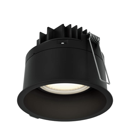 Luminaria de Empotrar en cielo, de 2" redonda dirigible, de LED integrado de 8W 680lm CCT 27-30-35-40-5000K. Dimeable, Wet Location