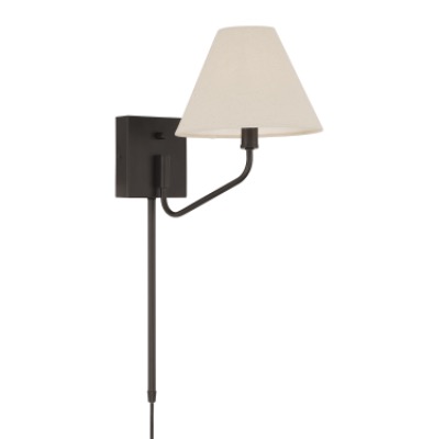 [656611ES-713] Luminaria tipo aplique para una lampara base E12