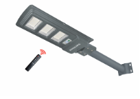 [BRC010] Luminaria para poste solar 6500K, 4000lm. Con sensor de movimiento y controlador incluido