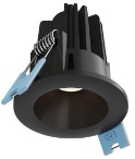 Luminaria de empotrar en cielo de LED integrado de 1", de 6W 500lm, con switch 27-30-35-40-5000K. Dimeable. Wet location