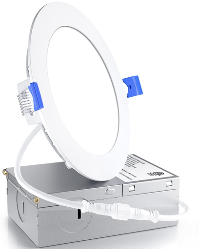 [ZL9W4SP5CCT] Luminaria de empotrar en cielo 4" de LED integrado de 9W, CCT 27-30-35-40-5000K, 765-875 lm. Dimeable TRIAC