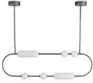 [DRC03] Luminaria colgante lineal de LED integrado 30W, 2910lm, 2700K. Dimeable 0-10V