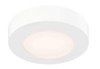 [FMP05-CC-WH] Luminaria de sobreponer en cielo 5" de LED integrado 9W, 600lm, 5CCT. Dimeable TRIAC/ELV. Damp Location