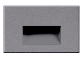 Luminaria tipo step lights de LED integrado 4W, 250lm, 3000K. Dimeable ELV