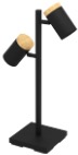 [390069] Luminaria decorativa de mesa de LED integrado 2x5W, 4000K, 690lm. No dimeable. Dry Location