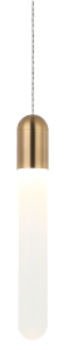 [C65801AG] Luminaria decorativa colgante de LED integrado 6.5 W, 3000 K, 900 lm. Dimeable TRIAC/ELV. Dry Location