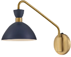 [83250MV-HB] Luminaria tipo aplique de interior, para lámpara tipo candelabra, base E12. 120V, hasta 60W. Dry Location