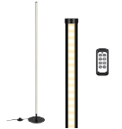 [CL-FLA-P1] Luminaria decorativa de pie 24 W de LED integrado, CCT 30‑6000 K, 10‑100 % dimmable por control remoto. Dry Location