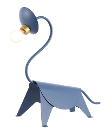 [JYL7133A] Luminaria decorativa de mesa para lampara base E12. 120V, hasta 4W. Dry Location