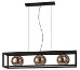 [390091] Luminaria decorativa colgante para lampara base E27. Hasta 3×40 W. Dry Location