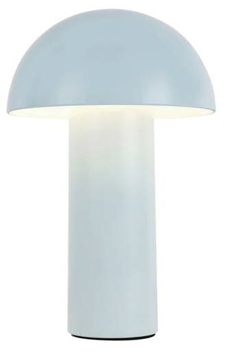 Luminaria decorativa de mesa 10" de LED integrado 3W, CCT 2700K, 200lm. Dimeable 3-Step Touch