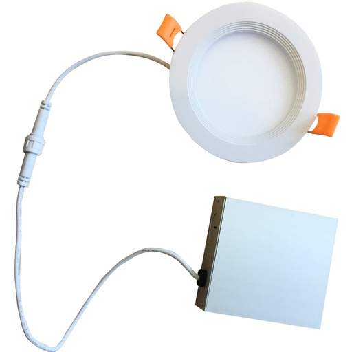 [773211] Luminaria para empotrar en cielo de 4" fija de LED integrado 9W 3000K 650lm. Dimeable
