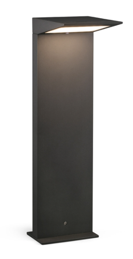 [70785] Luminaria tipo bolardo Solar LED Integrado 2W, 3000K, 177lm