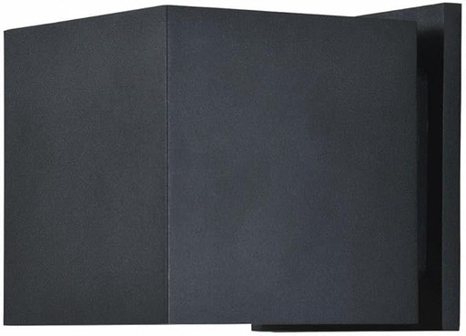 Luminaria tipo aplique de LED integrado de 2x4W, CCT 3000K, 550lm. NO dimeable. Wet location.