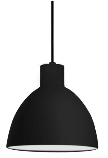 Luminaria decorativa colgante 6" de LED integrado 9W, 3000K, 600lm. Dimeable ELV