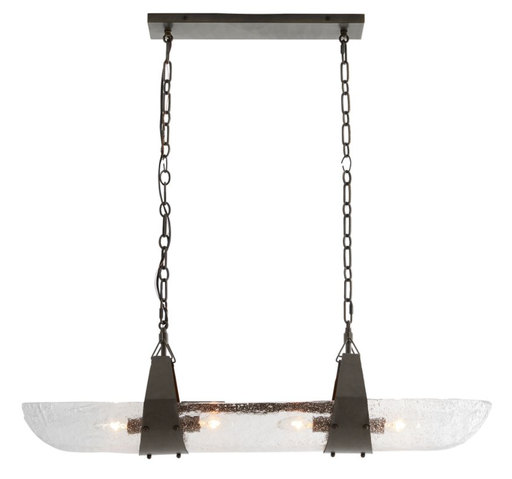 Luminaria decorativa colgante para 4 lampara base E12