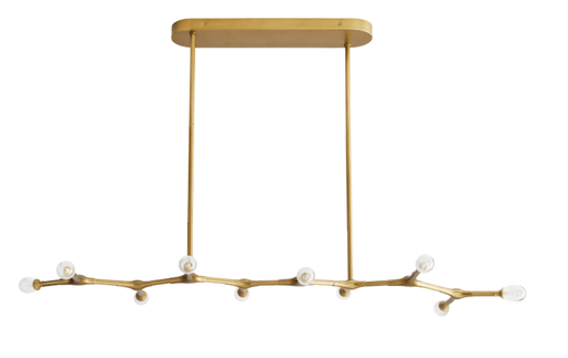 [89340] Luminaria decorativa colgante para 10 lamparas base G4