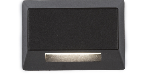 [3031-30BK] Luminaria de sobreponer para exterior de LED integrado 2,8W, CCT 27-3000K, 75lm