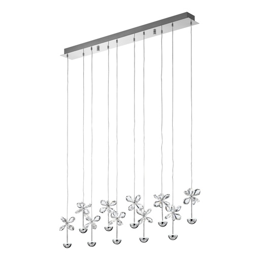 [93663a] Luminaria decorativa colgante de LED integrado 25W, 3000K, 2700lm